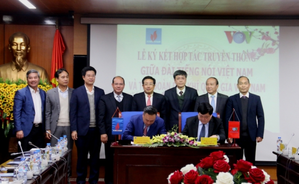 PVN và VOV ký thỏa thuận hợp tác truyền thông