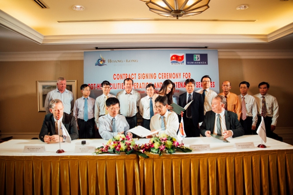 Vietsovpetro signed the contract with Hoang Long JOC on O&amp;M of H5-WHP