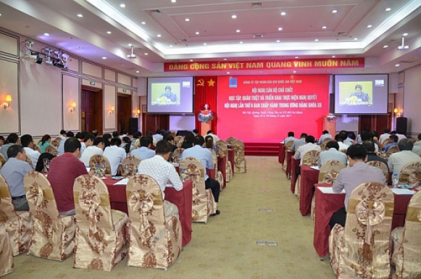 Đảng ủy Tập đoàn Dầu khí Quốc gia Việt Nam: Thực hiện Nghị quyết Trung ương 6 khóa XII bằng chương trình hành động cụ thể
