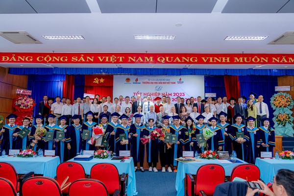 Trường Đại học Dầu khí Việt Nam tổ chức Lễ tốt nghiệp năm 2023 và khai giảng năm học mới 2023-2024