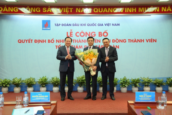 Tân Tổng Giám đốc Lê Mạnh Hùng: &quot;Chung sức, chung lòng vì sự phát triển của PVN&quot;
