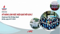 PVU tổ chức tọa đàm “Kỹ năng làm việc hiệu quả với Gen Z”