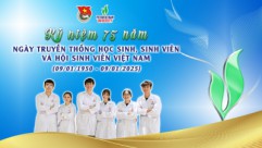 CHÀO MỪNG KỶ NIỆM 75 NĂM NGÀY TRUYỀN THỐNG HỌC SINH, SINH VIÊN VÀ HỘI SINH VIÊN VIỆT NAM 