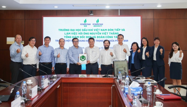 BSR v&agrave; PVU thảo luận về hợp t&aacute;c, th&uacute;c đẩy nghi&ecirc;n cứu khoa học v&agrave; ph&aacute;t triển nguồn nh&acirc;n lực