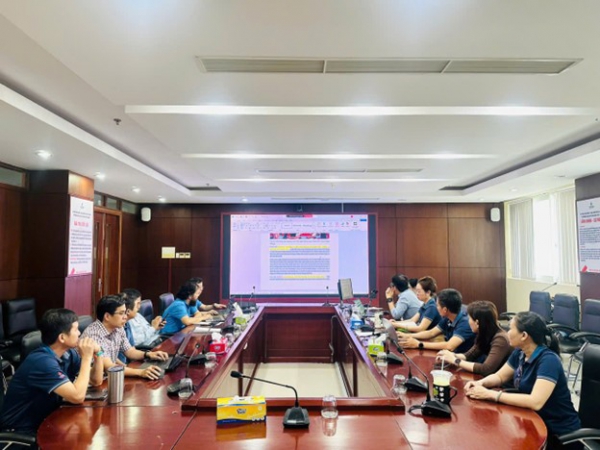 Chi bộ 5 v&agrave; chị bộ 6 (Đảng ủy khối NCKH &amp; Đ&agrave;o tạo) tổ chức sinh hoạt chuy&ecirc;n đề th&aacute;ng 4: Bảo đảm vững chắc an ninh năng lượng quốc gia