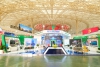 Chủ tịch HĐTV Petrovietnam Lê Mạnh Hùng kiểm tra gian trưng bày tại Triển lãm 80 năm thành tựu đất nước